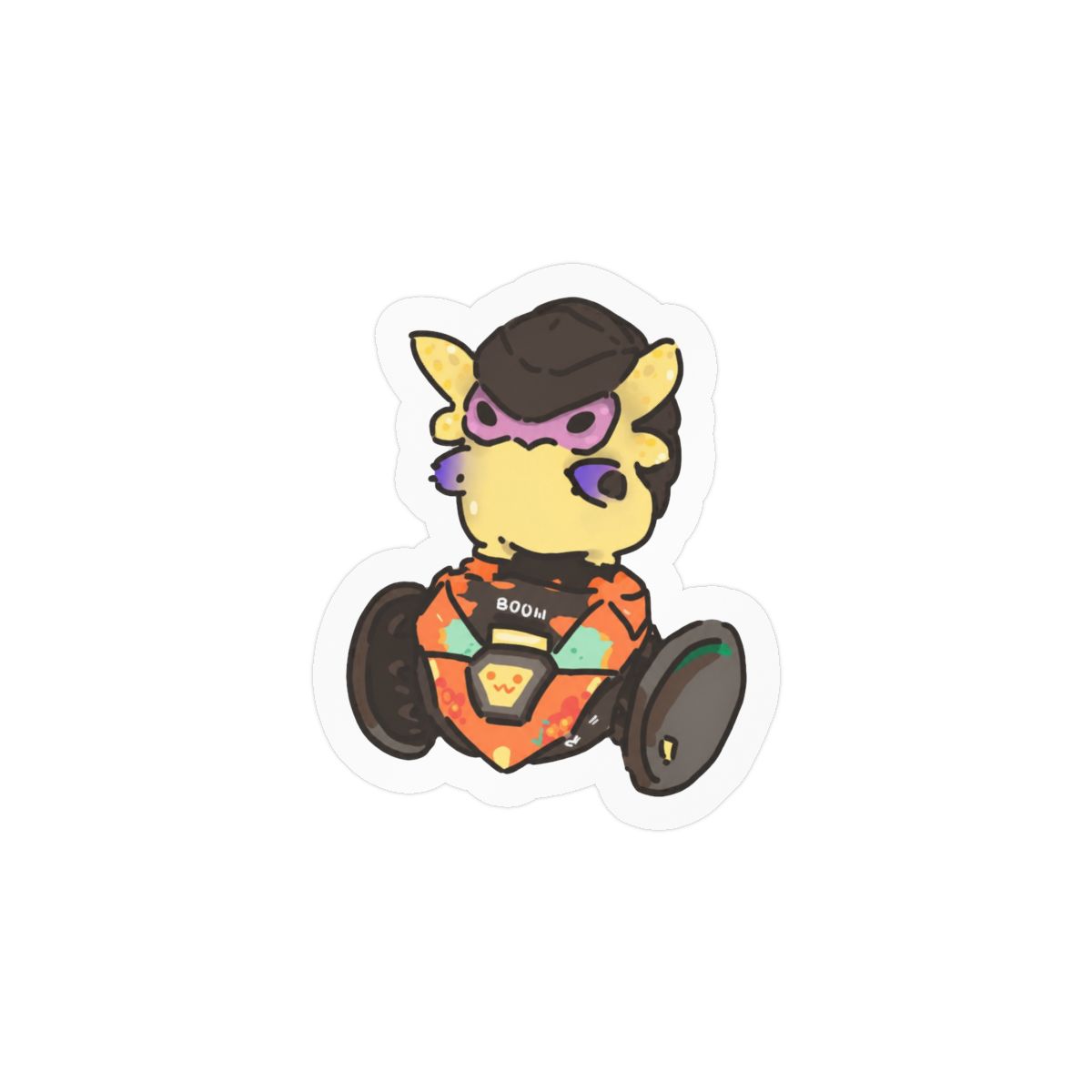 Go Wingman Motivational Sticker | Bold Vinyl Decal for Loyal Sidekicks
