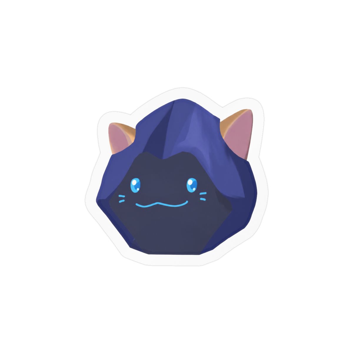 Shadow Cat Sticker | Mysterious Cute Vinyl Decal - Official Stickers merchandise