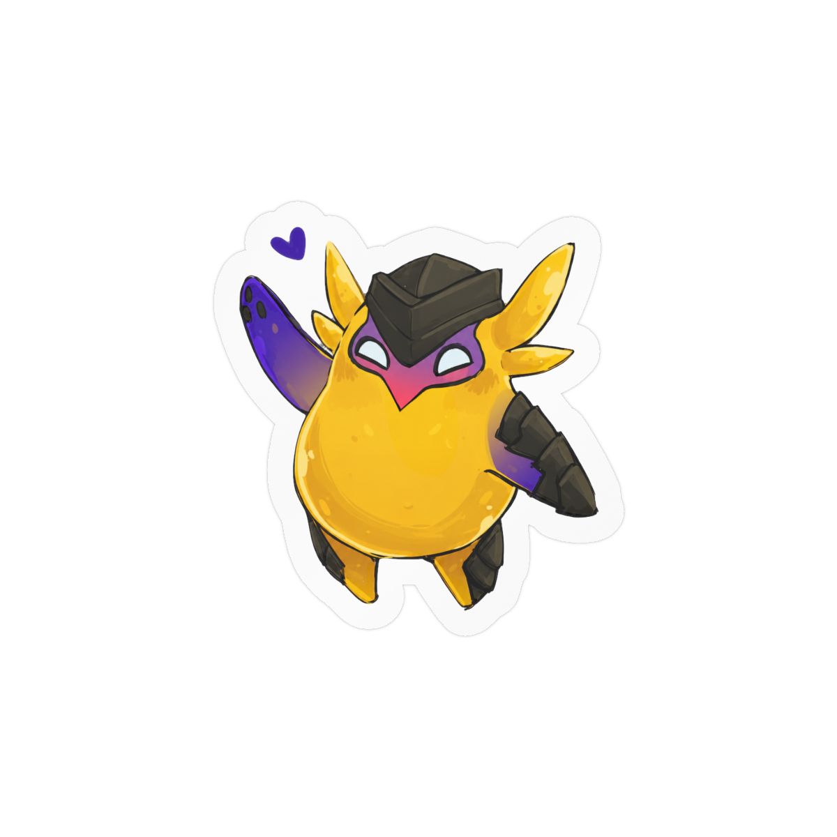 Best Wingman Funny Sticker | Vinyl Decal for Pilots and Gamers