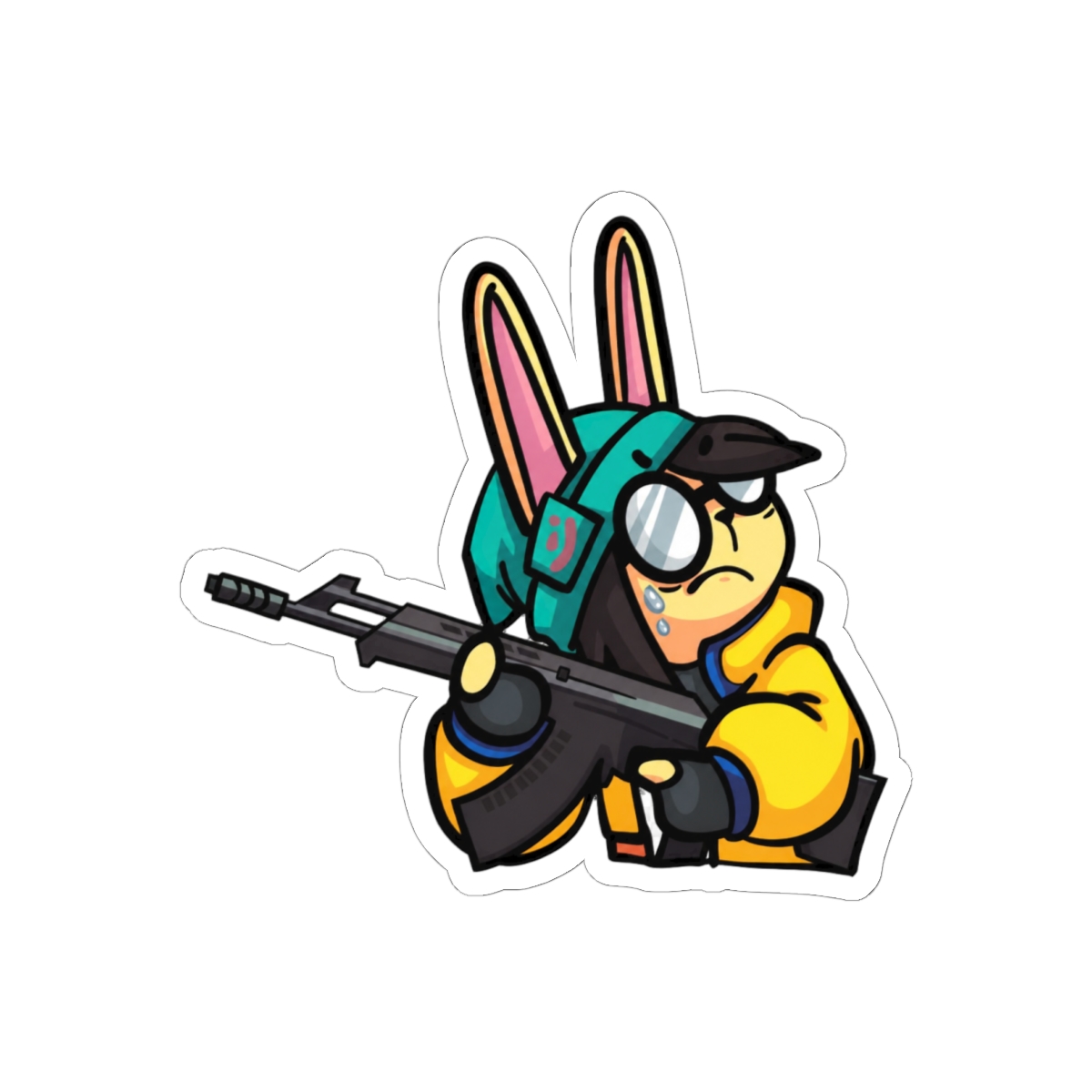 Swarm Grenade Out Gaming Sticker | Bold Chaos Vinyl Decal