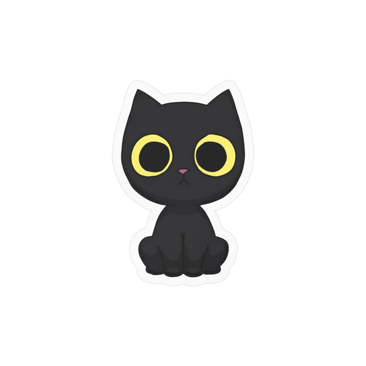 Valorant Cat Sticker | Adorable Gaming Vinyl Decal - alternate angle 2, merchandise