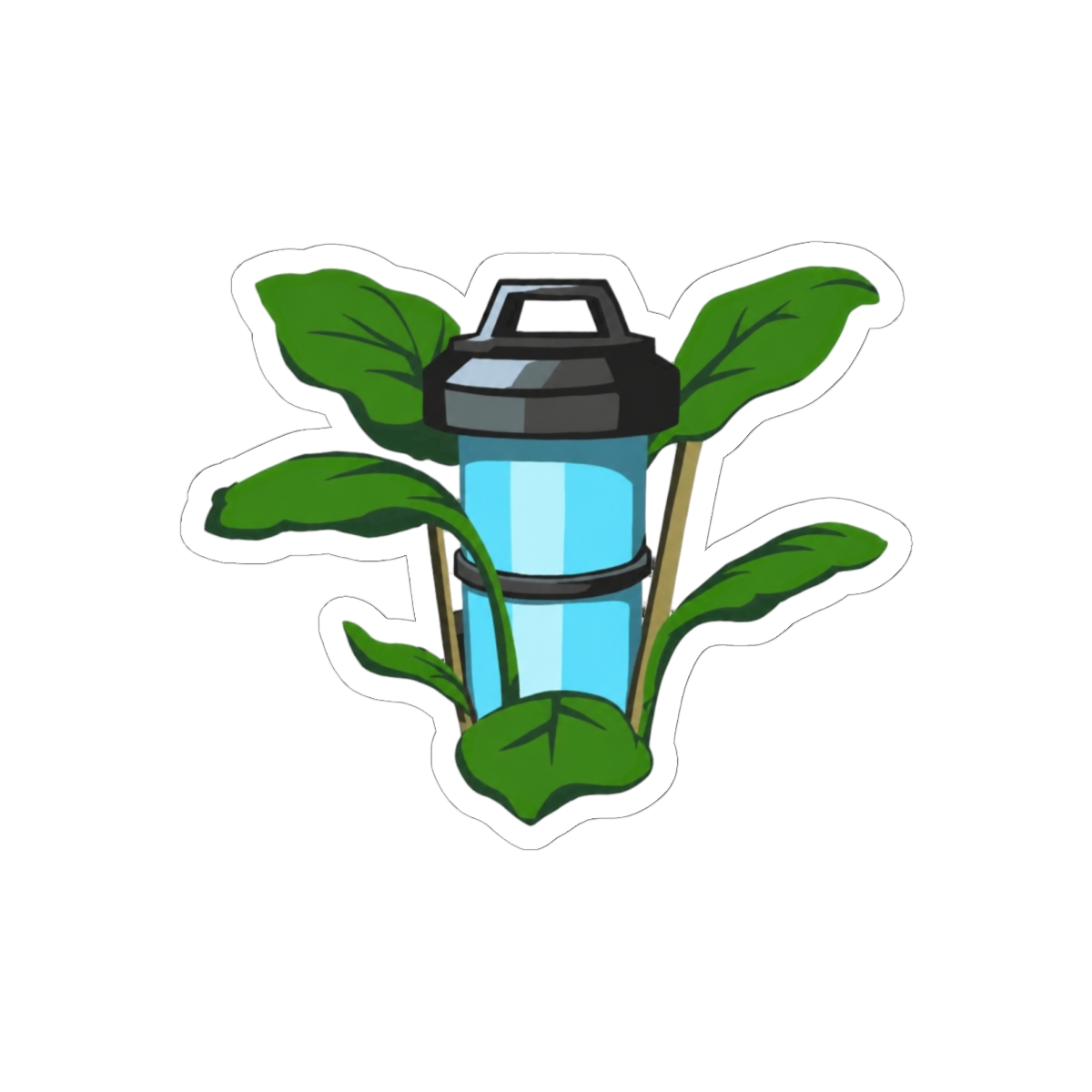 Plant The Spike Volleyball Bold Sticker | Court Swagger Vinyl Decal
