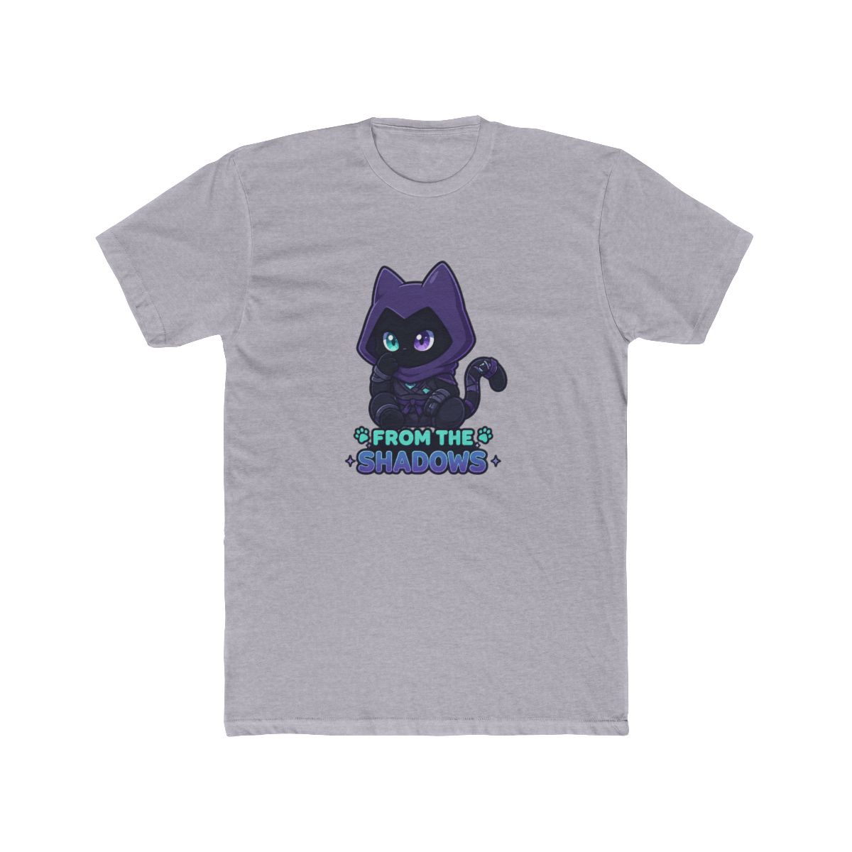 Chibi Omen Cat Valorant Gaming | Cute T Shirt - alternate angle 3, merchandise