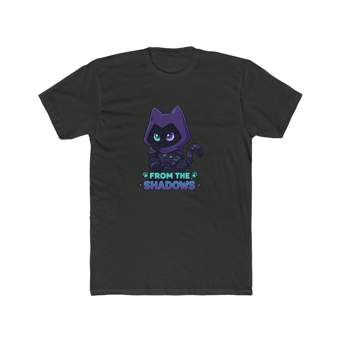 Chibi Omen Cat Valorant Gaming | Cute T Shirt - alternate angle 5, merchandise