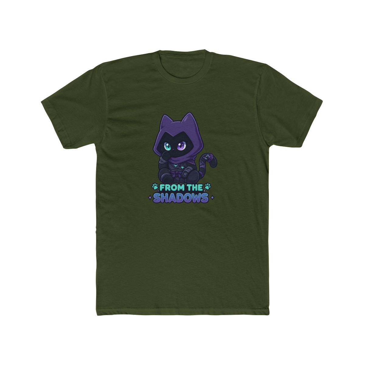 Chibi Omen Cat Valorant Gaming | Cute T Shirt - alternate angle 4, merchandise