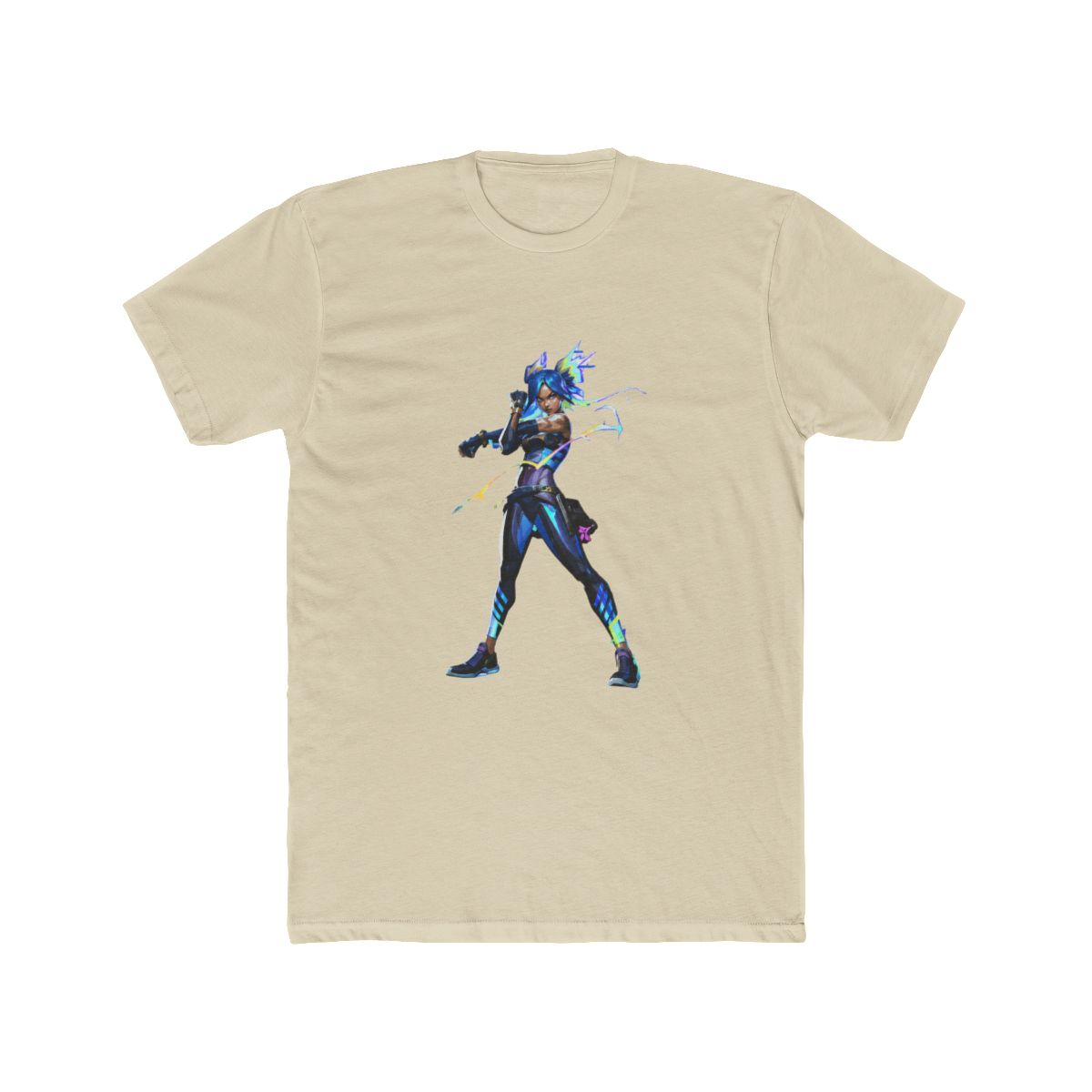 Valorant "NEON" Unisex Tee - alternate angle 4, merchandise