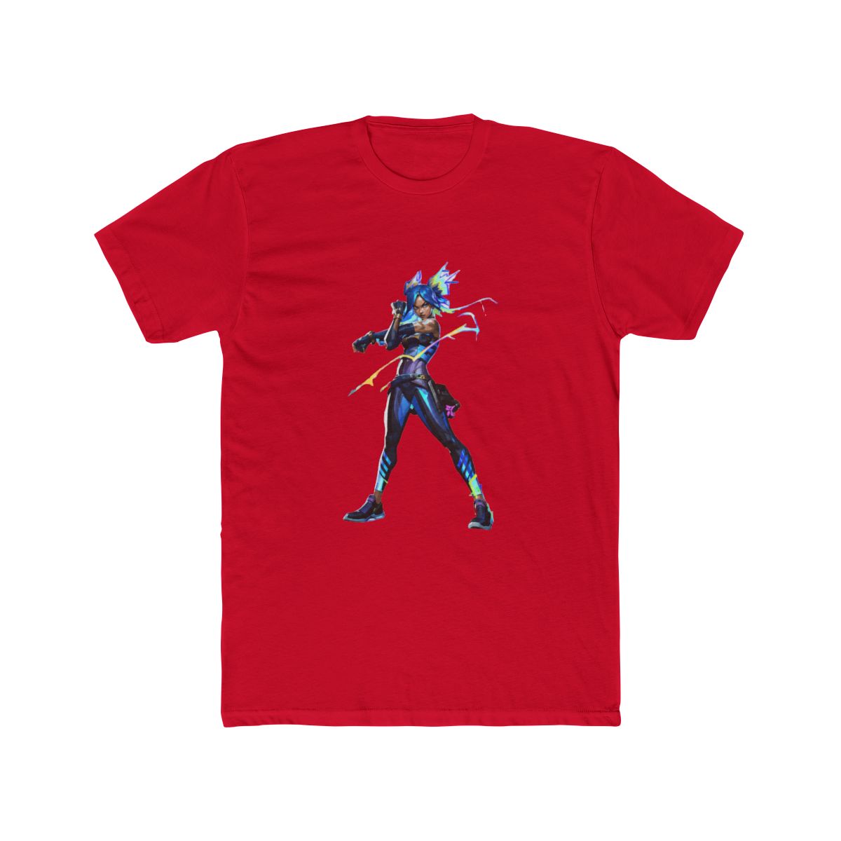 Valorant "NEON" Unisex Tee - alternate angle 5, merchandise