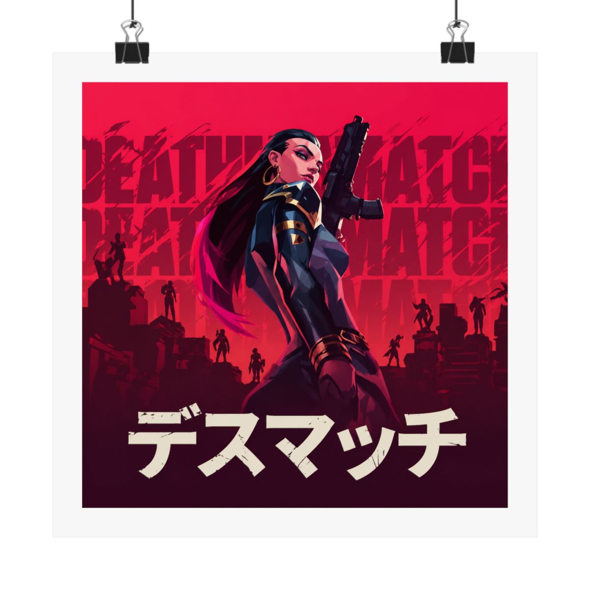 Reyna valorant poster - alternate angle 4, merchandise