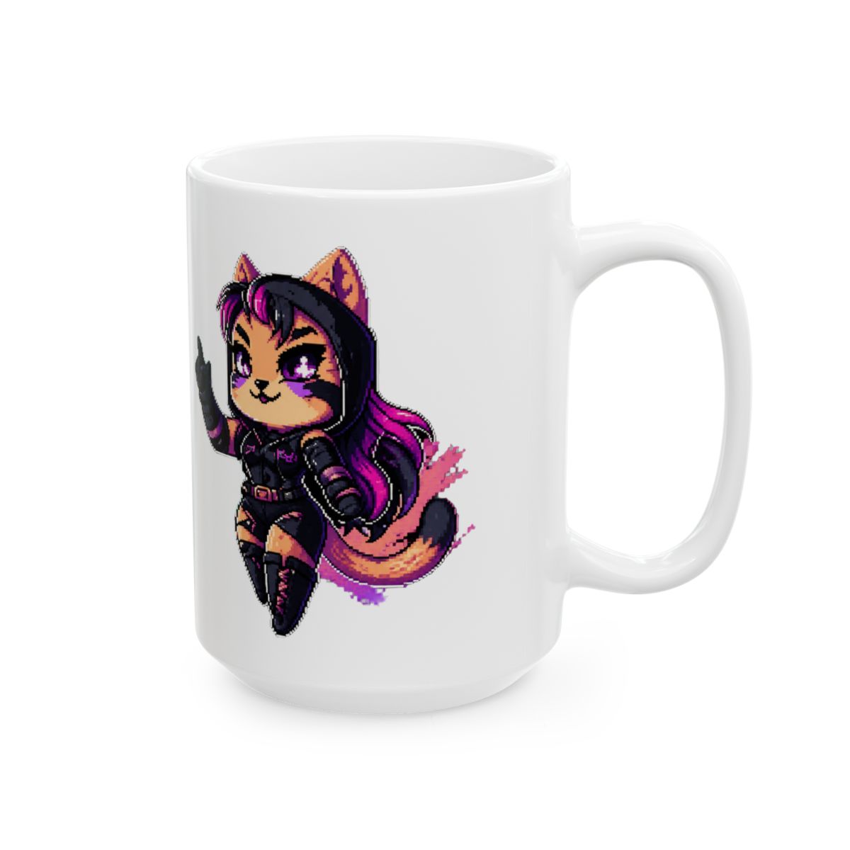 Reyna Cat Adorable Feline Coffee Mug