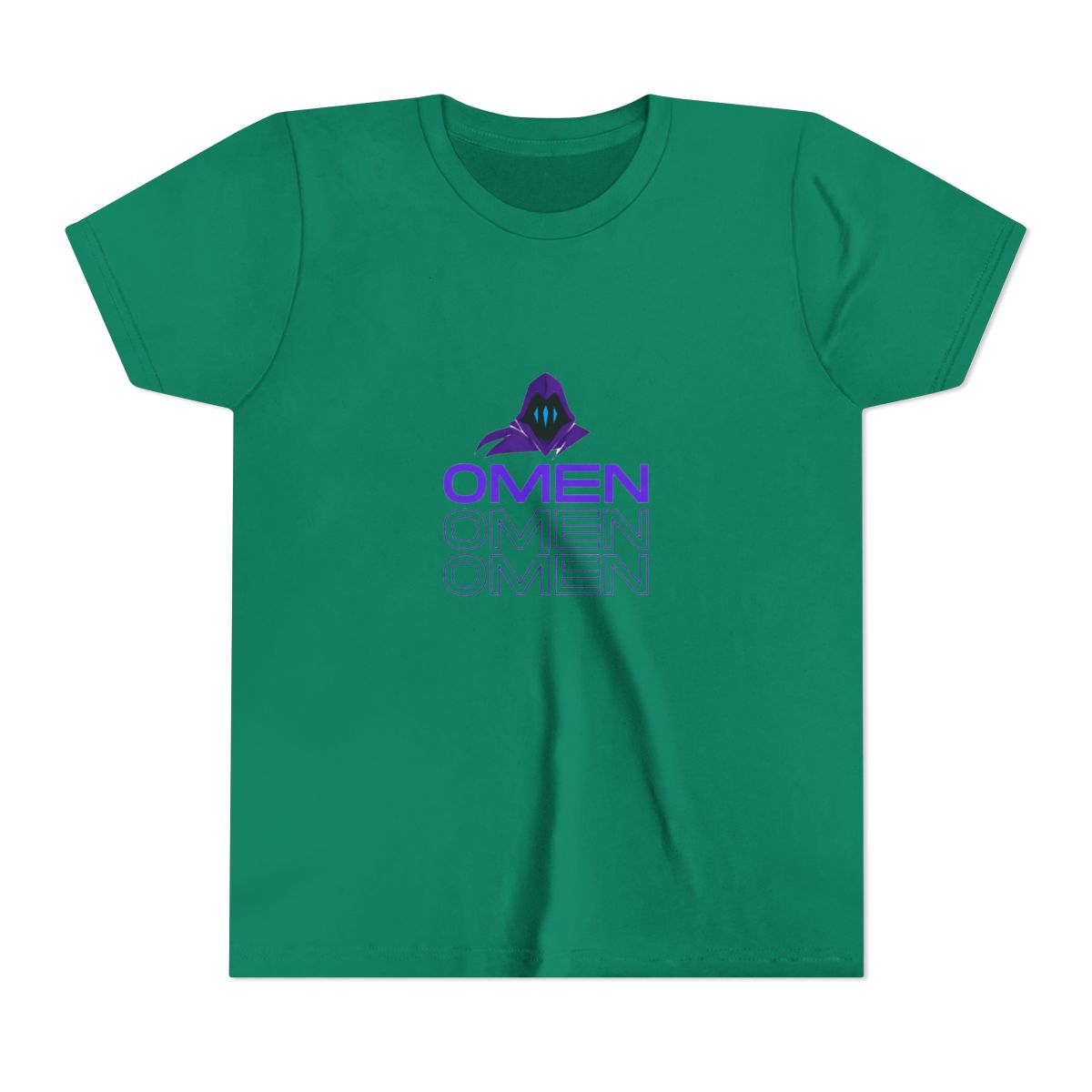 Agent Omen Valorant Kids T Shirt - alternate angle 2, merchandise