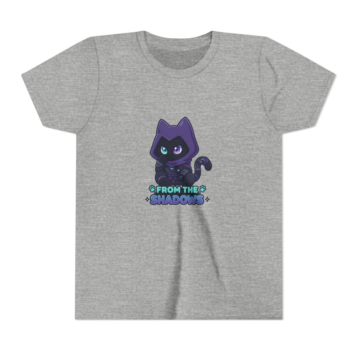 Chibi Omen Cat Valorant Gaming | Cute Kids T Shirt