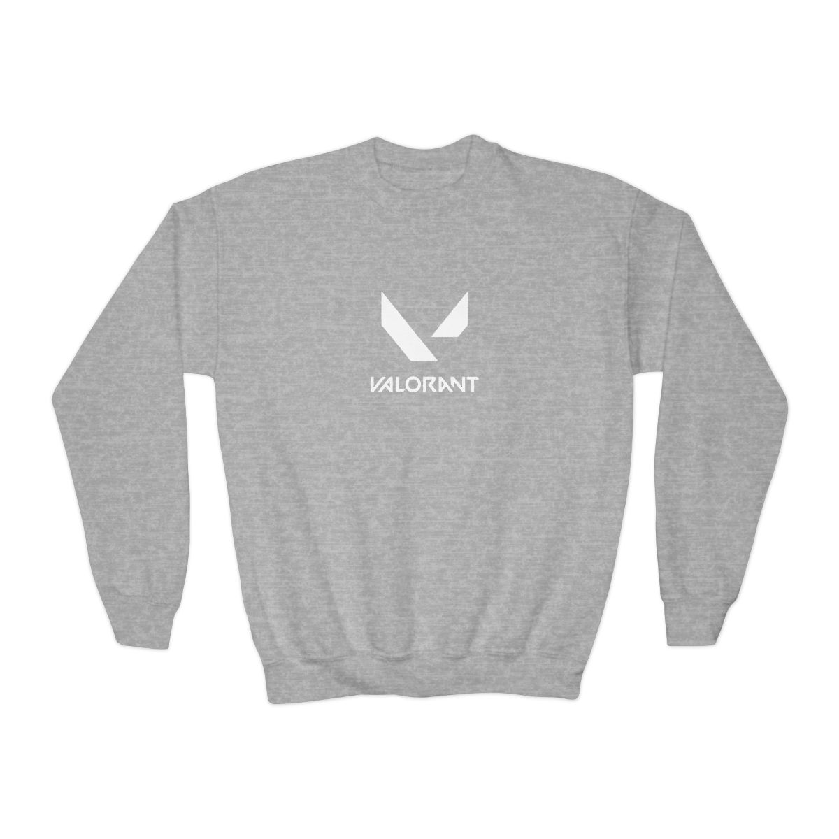 Dark green Hoodies featuring the word "VALORANT" and a white logo. The logo is a stylized V-shape. The Hoodies is folded on a woven, circular mat (Kids) - alternate angle 3, merchandise