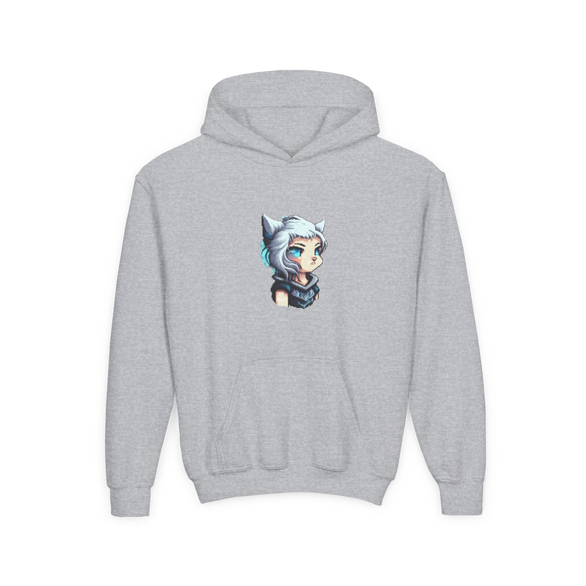 Jett Cat Kids Hoodie - alternate angle 2, merchandise