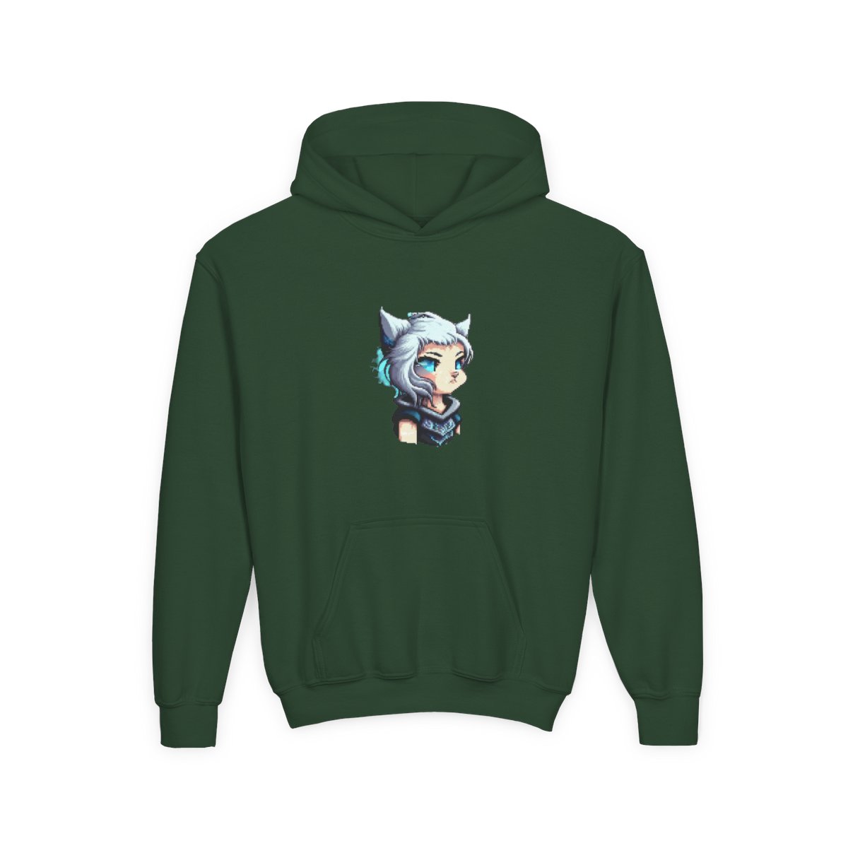 Jett Cat Kids Hoodie - alternate angle 3, merchandise
