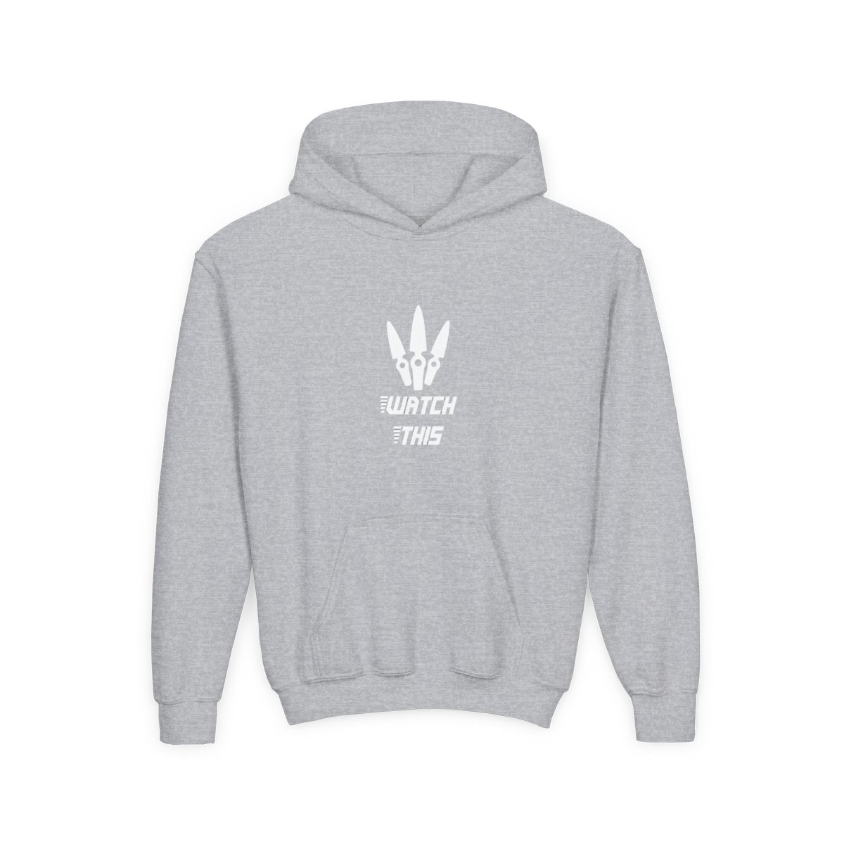 Jett Ultimate Valorant Gaming (Blue Glow) Pullover Kids Hoodie - alternate angle 2, merchandise