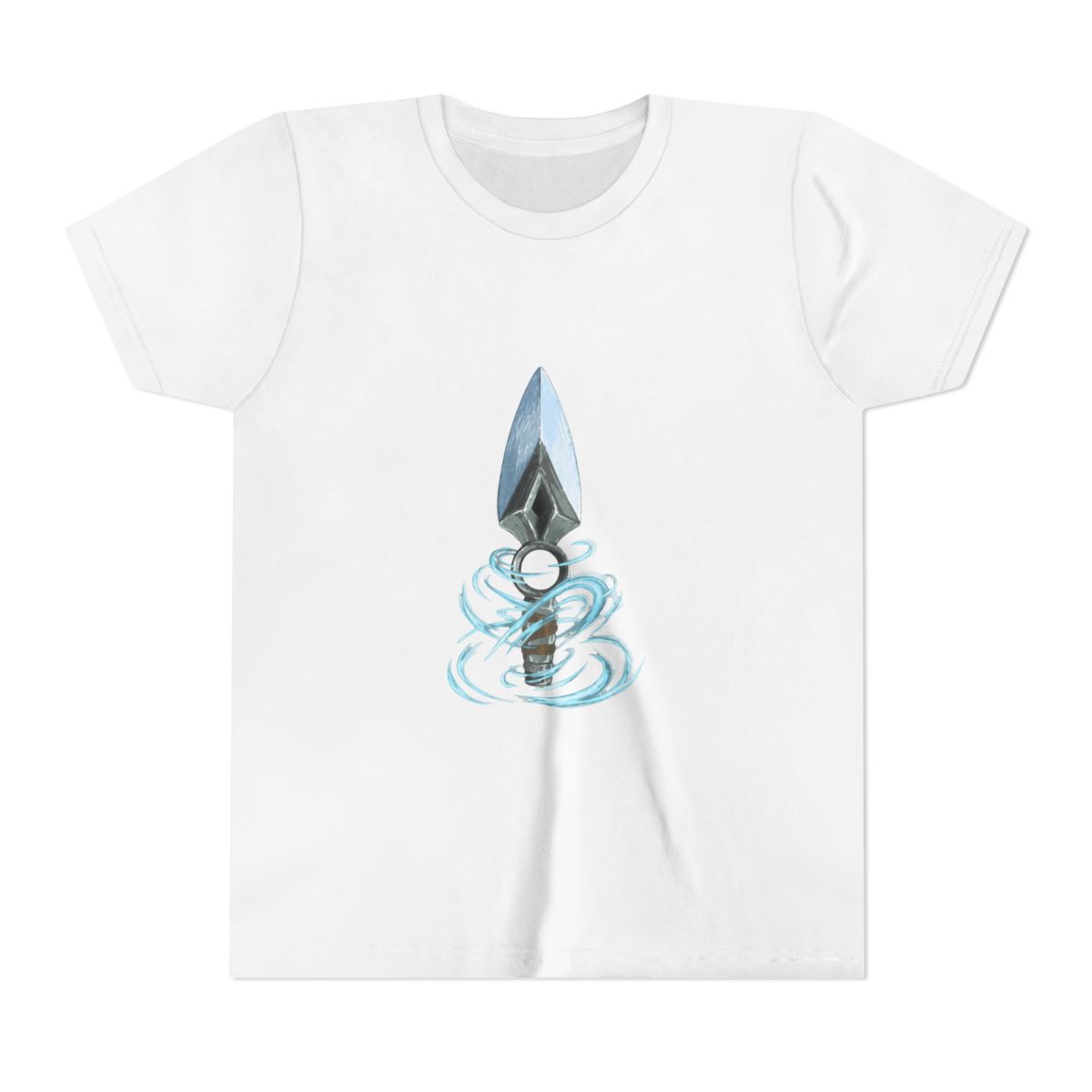 Valorant Jett Knife Ultimate Kids T Shirt - alternate angle 2, merchandise